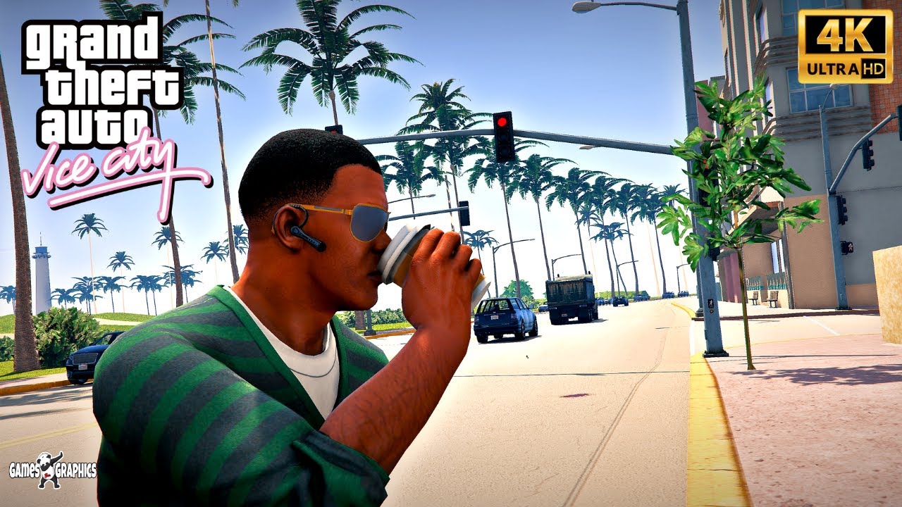 Vice City Remastered is a must-have mod for Grand Theft Auto 5, available  for download right now