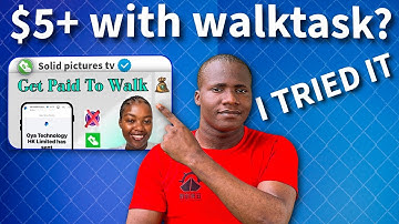 I tried walking to earn money walktask app review - my results - How To Make Money Online 2025