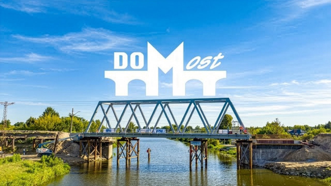 DOMOST - Rewitalizacja mostu linii kolejowej nr 10 Legionowo-Tłuszcz w Nieporęcie