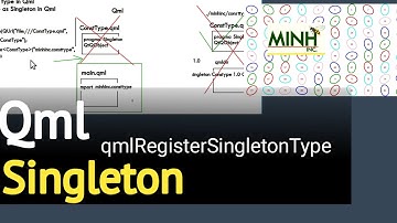 Qml QtObject Singleton - Part 2 | minhinc.42web.io | Dec 21 2019
