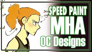 Boku no Hero Academia OC - Speedpaints