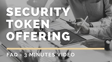 FAQ about Security Token Offering