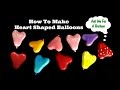 How To Make Heart Shaped Balloons