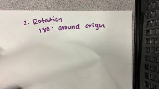 3.2 Rotations using Patty Paper part 1