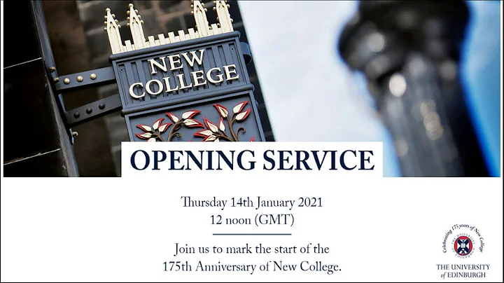 New College 175th Anniversary Opening Service