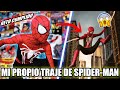 HICE MI PROPIO TRAJE DE SPIDER-MAN DESDE CERO! / RETO DE CARLOS TE - IVANSPIDEY