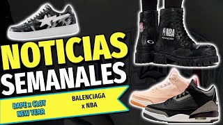 BALENCIAGA x NBA | LANZAMIENTO JORDAN 3 x LEVIS  | NUEVO AIR FORCE 1 x CENTRAL CEE