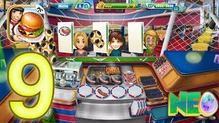 クッキング フィーバー: ゲームプレイ ウォークスルー パート 9 - スポーツ バー レベル 1 ～ 5 (iOS、Android) screenshot 4