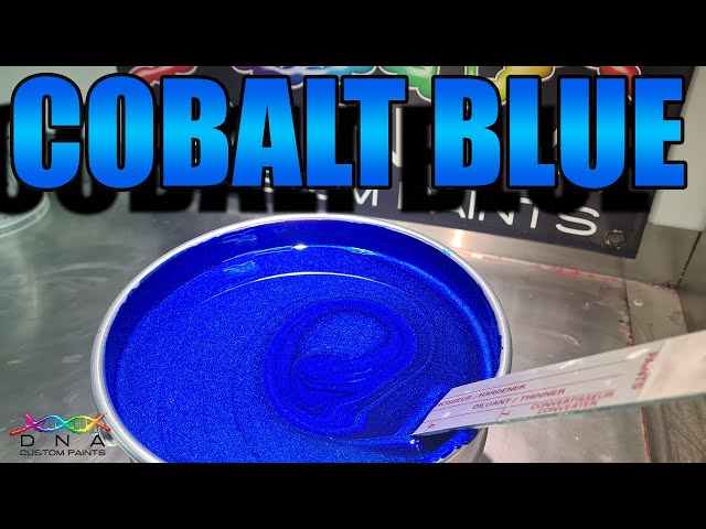 Cobalt Blue Candy Basecoat 