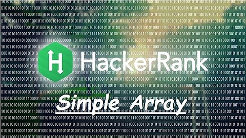 Hacker Rank Simple Array Sum