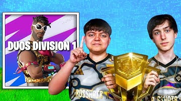PETERBOT & POLLO RUSH the ENTIRE Lobby in Duos DIVISION 1!