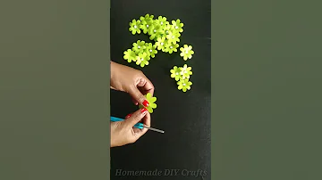 How to Make DIY Paper Flowers - DIY Crafts Ideas #shorts #shortsvideo