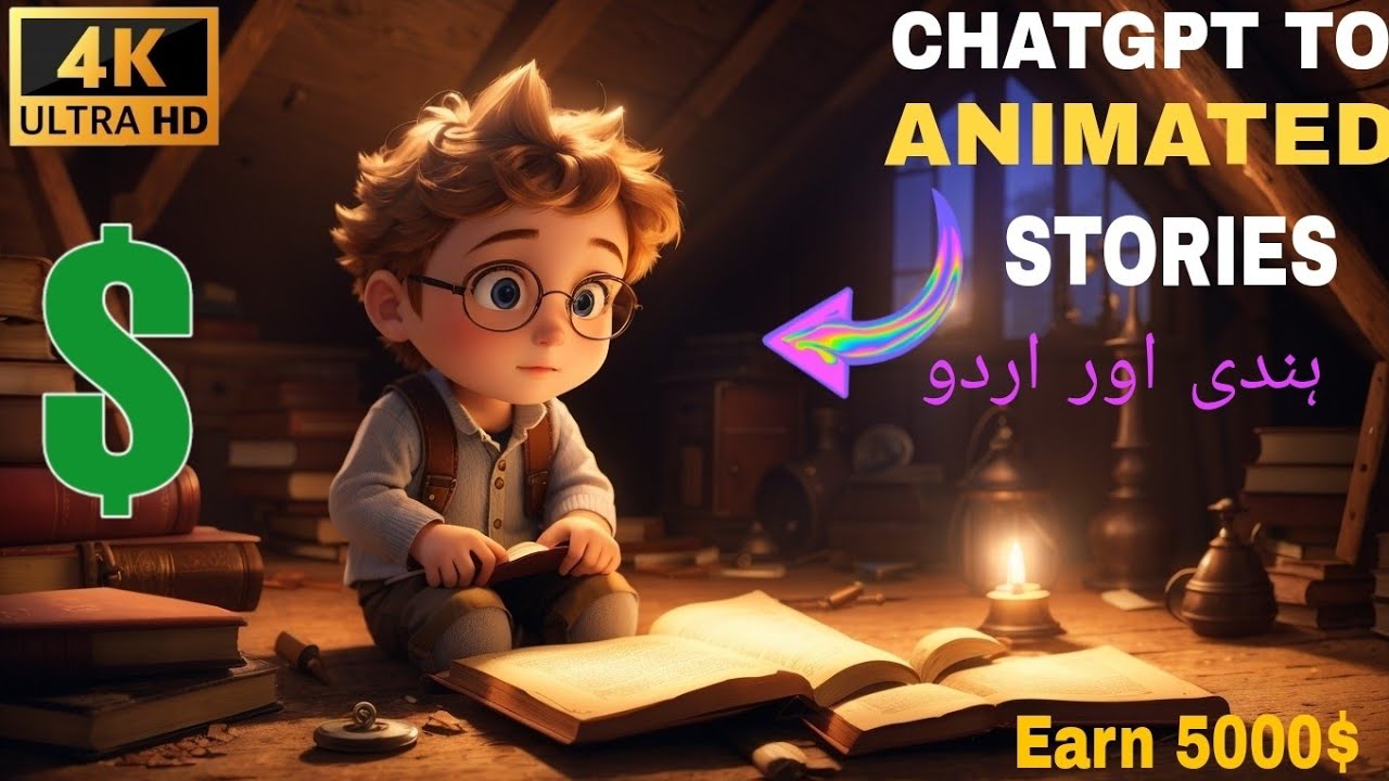 How to make Kids Stories with Ai in Urdu & Hindi #ai - YouTube