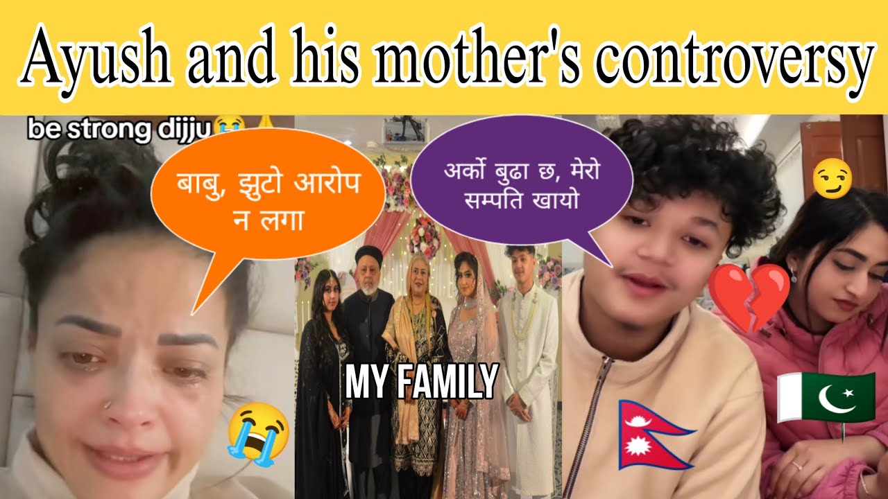 Alizeh, Ayush and his mother's controversy explained #Nepal