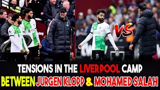 HEATED exchange between Mohamed Salah and Jürgen Klopp 👀| West Ham 2-2 Liverpool | Premier League TF