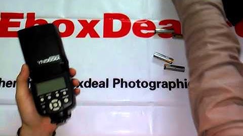 Yongnuo YN-565EX Flash Speedlight For Canon Test by EboxDeal.com