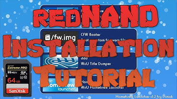 [Wii U] How To Install & Boot redNAND