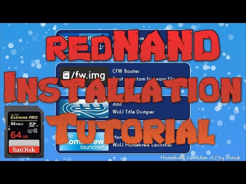 [Wii U] redNAND 설치 및 부팅 방법