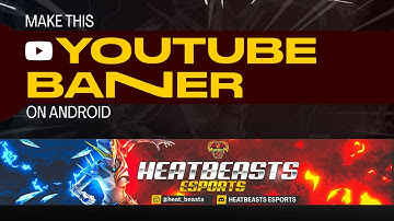How To Make Awesome Gaming YouTube Banner On Android | YouTube Banner Tutorial | Master Graphics