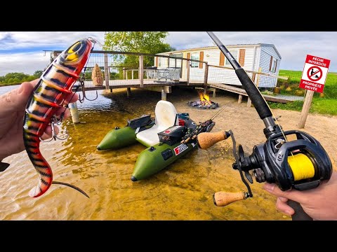 Je ne m'attendais pas à ça en pêchant cet étang perdu en forêt au milieu d'une vallée !!!
