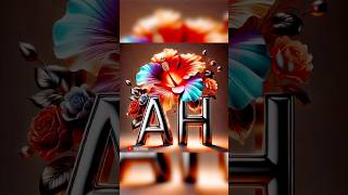 A H Romantic Couples Name Letter Whatsapp Status Ah Name Love Letter Status rk hsan rk hsan