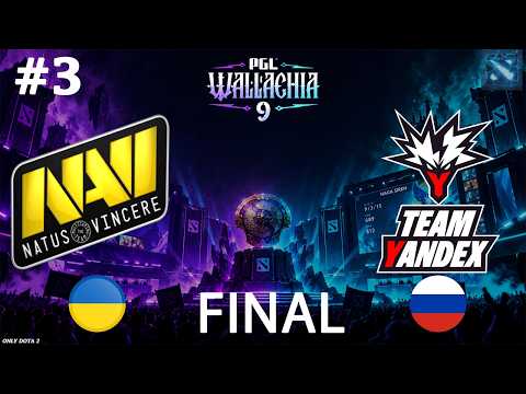 СМОГУТ ЛИ НАВИ ПЕРЕВЕРНУТЬ?! | NaVi vs Yandex #3 (BO5) FINAL | PGL Wallachia S9