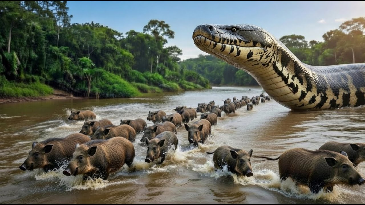 Amazon Jungle Wildlife – A Deadly Hunt When Prey Has No Escape - YouTube