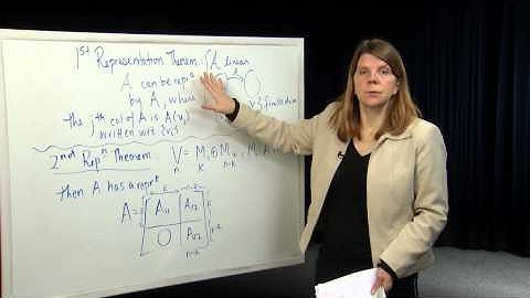EECS - Module 26 - 2nd Representation Theorem