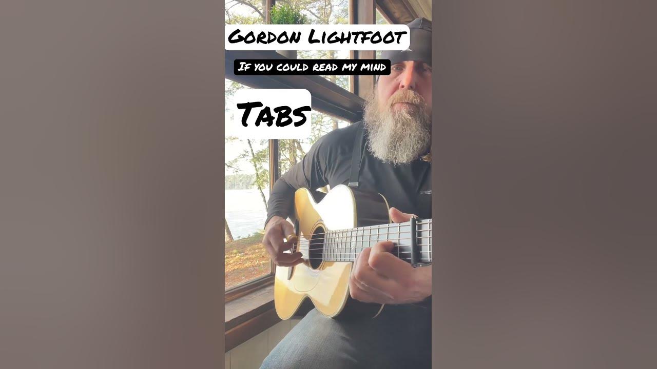 If you could read my mind, Gordon Lightfoot Fingerstyle