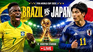 Brazil vs Japan | FIFA World Cup Live | Vinícius Jr. | Kaishū Sano