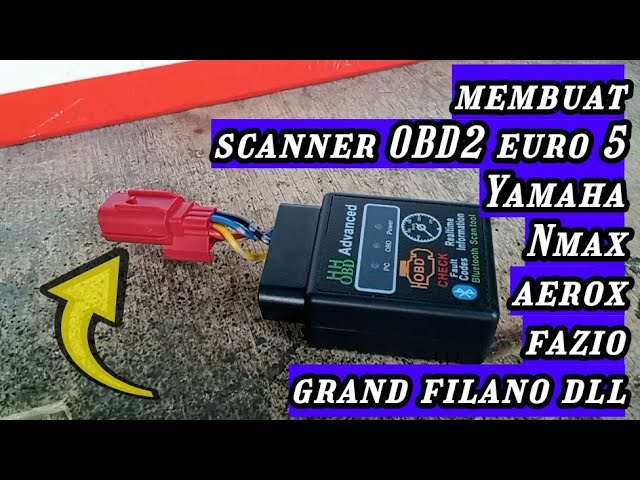 membuat scanner OBD2 👍👍👍 for Yamaha EURO 5 