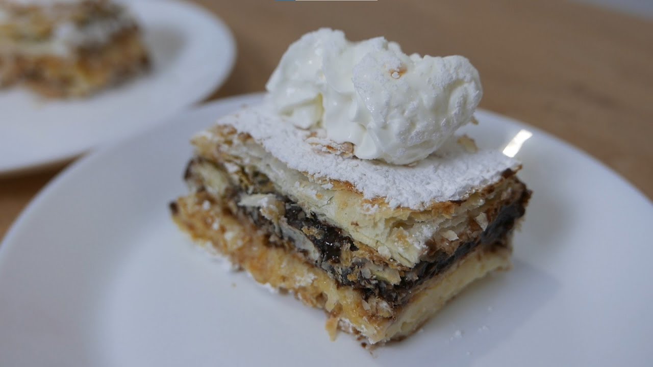 Millefoglie crema e cioccolato - vedrai che piacere sentire il contrasto fra le 2 creme