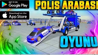 Polis Arabası Kamyon Oyunu -Grand Police Transport Truck Driving /Android Gameplay screenshot 4