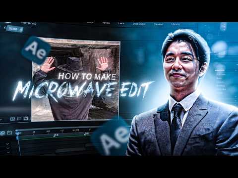 how to make microwave edit like justpixxel | After Effects TUTORIAL