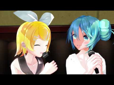 【VOCALOID MMD/60FPS】 Hatsune Miku/ 初音ミク 【恋するフォーチュンクッキー/Koisuru Fortune Cookies】MotionDL 22/7 karaoke