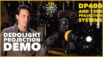 Dedolight DP400 & DP1200 Large Imaging Projection System Demo