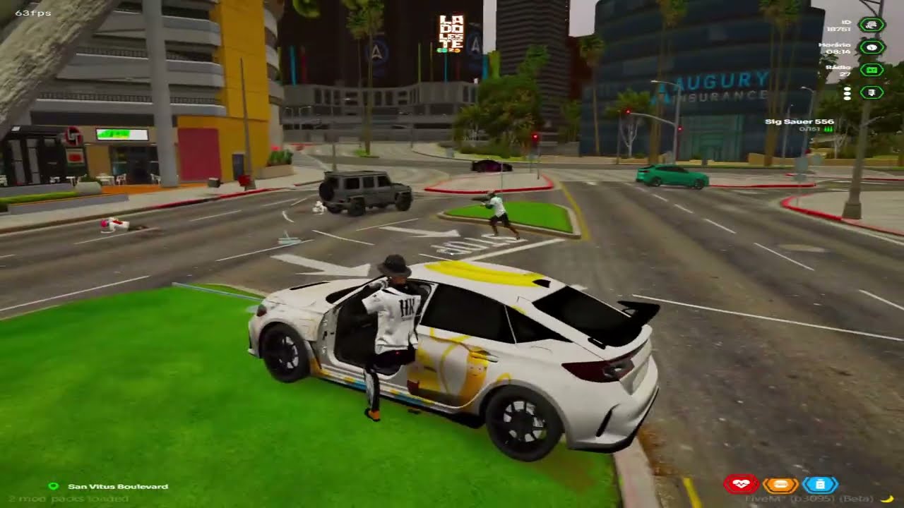 BLACK 👺 | FIVEM HIGHLIGHTS HK TREMBALA (100% LADO LESTE)