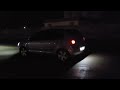 VW Polo 9N3 1.4 TDI Stage 1 100 HP | Straight Pipe Exhaust | Popcorn Rev Limiter (Wet Road)