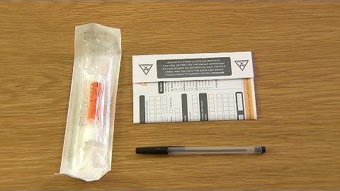 How to collect your samples (female STI self-sampling kit)