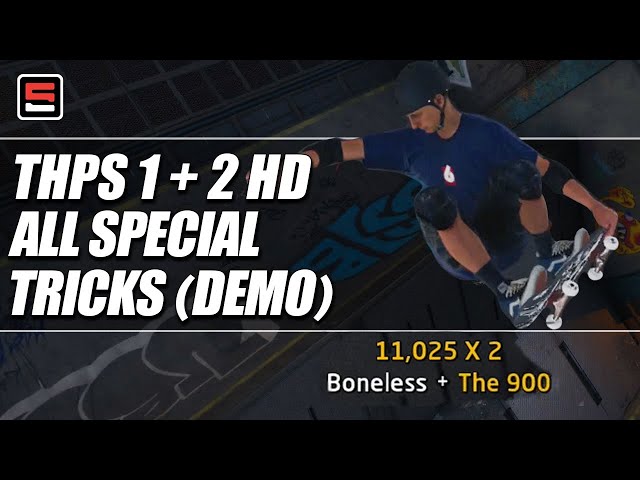 Tony Hawk's Pro Skater: ALL SPECIAL TRICKS! 