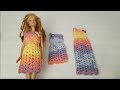 Tutorial - Crochet barbie dress