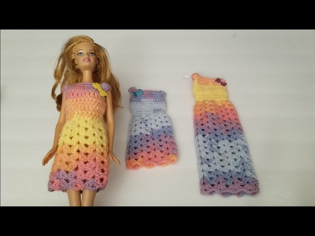 Crochet clothes barbie  Crochet barbie clothes, Barbie dress pattern, Crochet  barbie patterns