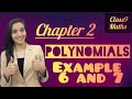 Example 6 and 7 |Polynomials| Chapter 2 |Class 9 Maths| DIYA SHARMA 