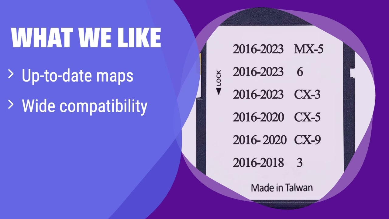 The Top 5 Best CX-5 Navigation SD Card in 2025 - Must Watch Before Buying!