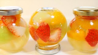 Fruit jelly (bottled)｜CorisCookingChannel&#39;s recipe transcript