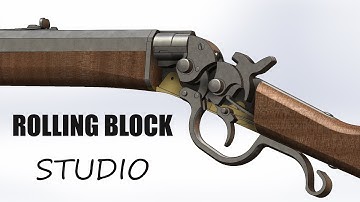 Rolling Block Studio |  How does a Rolling Block Rifle work .(animation) | How It Works