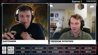 Tes 2025 Summer Conqueror League Semifinals Elysium Solar Vs. Xsv Rush