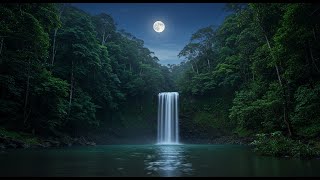 LIVE: Sleep Instantly with a Magical Waterfall & Soft Piano | 6-Hour Relaxing Music screenshot 2