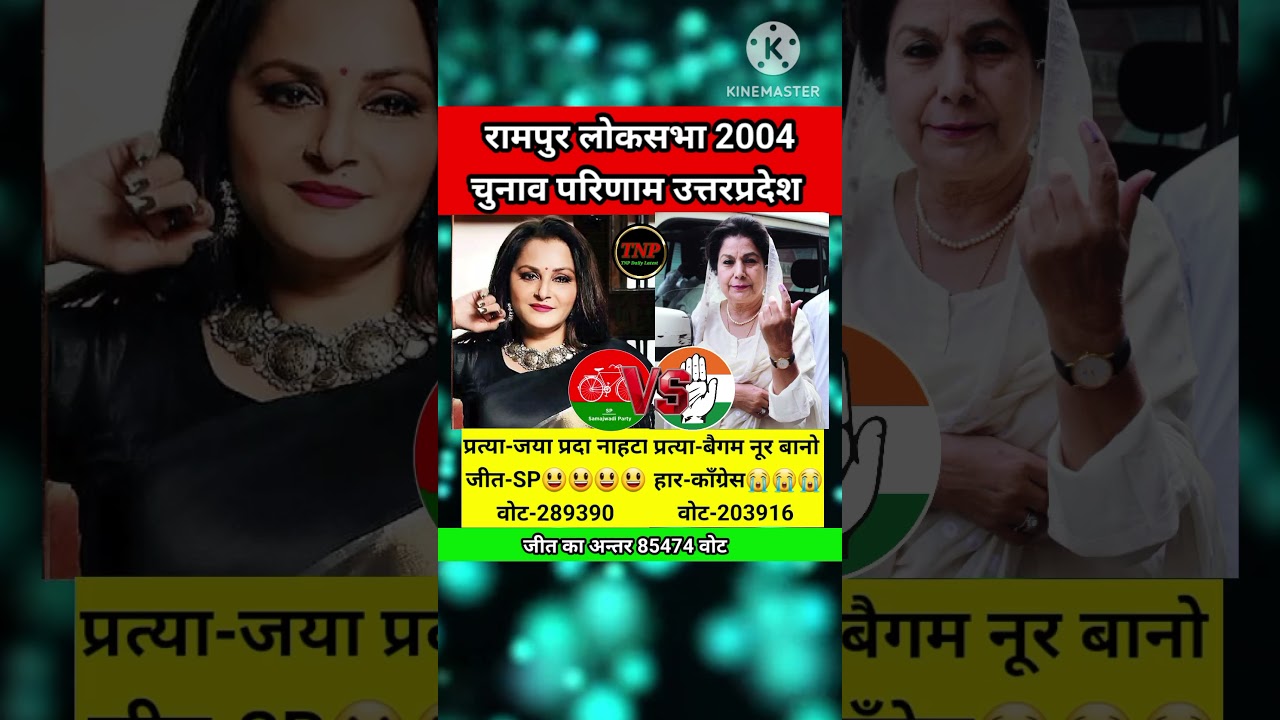 Rampur loksabha 2004 cunav result utarpardesh 