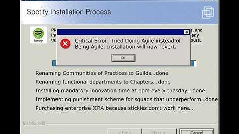Being vs Doing Agile  Welcome to the Spotify Way